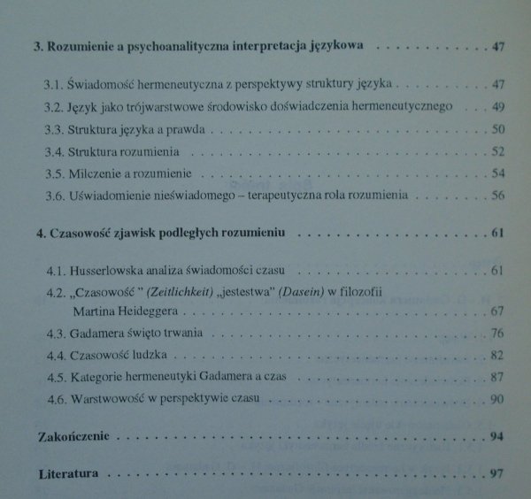 Aleksandra Pawliszyn • Skryte podstawy rozumienia. Hermeneutyka a psychoanaliza [Gadamer, Freud]