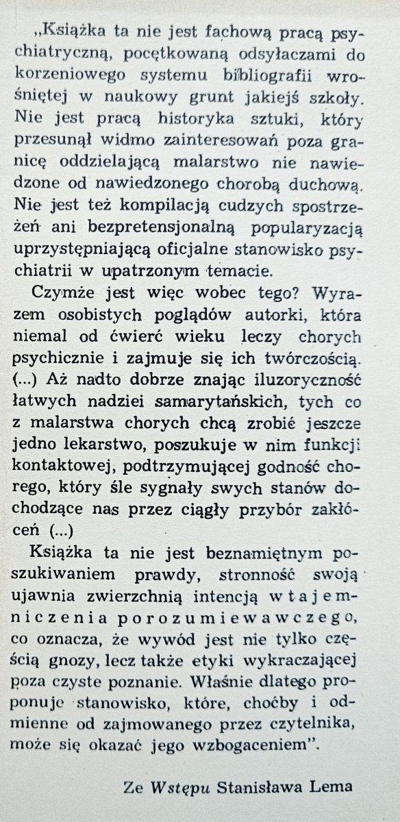 Neomi Madejska Malarstwo i schizofrenia