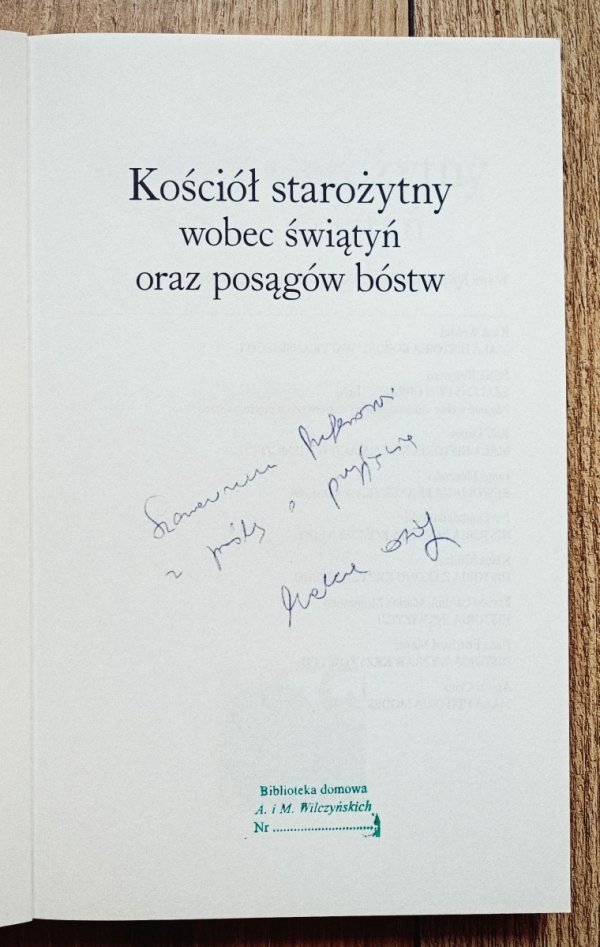 Monika Ożóg Kościół starożytny wobec świątyń oraz posągów bóstw