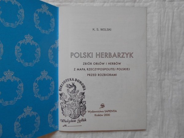 K.S. Wolski • Polski herbarzyk
