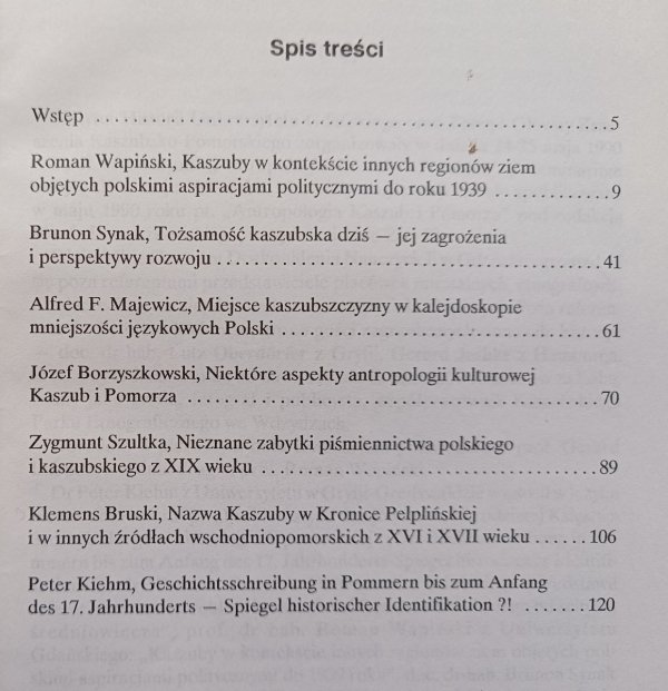 red. Józef Borzyszkowski Antropologia Kaszub i Pomorza