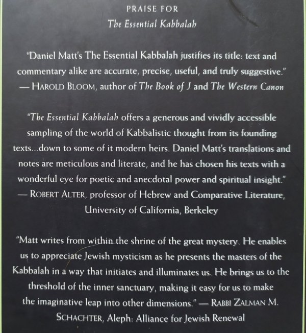 Daniel C. Matt • The Essential Kabbalah. The Heart of Jewish Mysticism