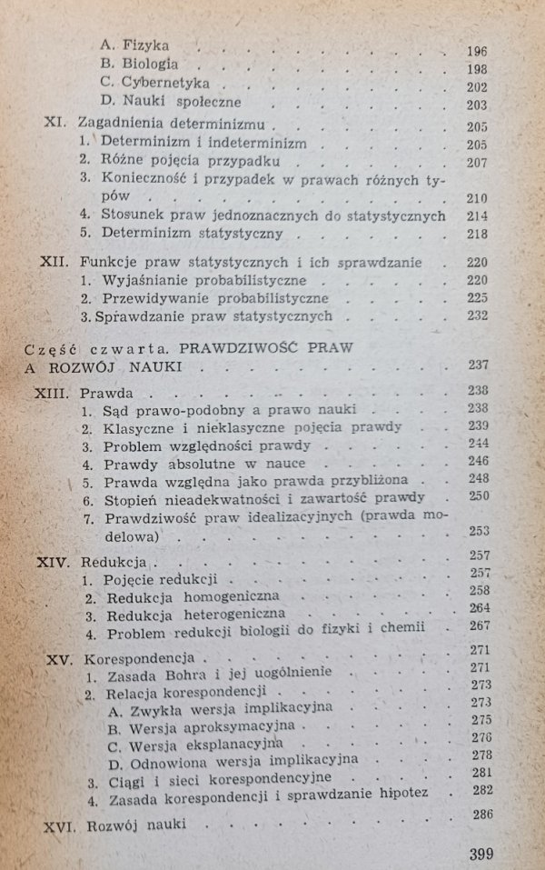 Władysław Krajewski Prawa nauki. Przegląd zagadnień metodologicznych