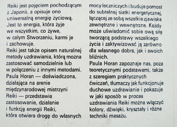 Paula Horan Siła Reiki. Podręcznik osobistej i globalnej transformacji