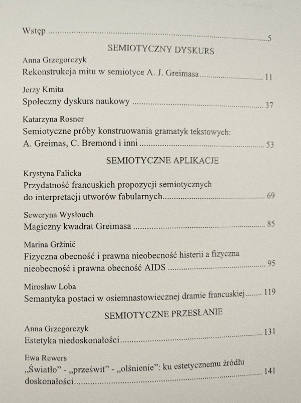 Semiotyczne olśnienia. Szkice o teorii Greimasa