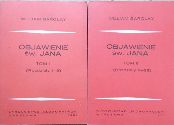 William Barclay • Objawienie św. Jana [komplet]