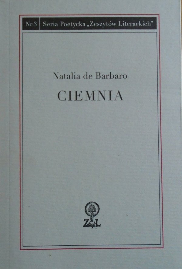 Natalia de Barbaro • Ciemnia