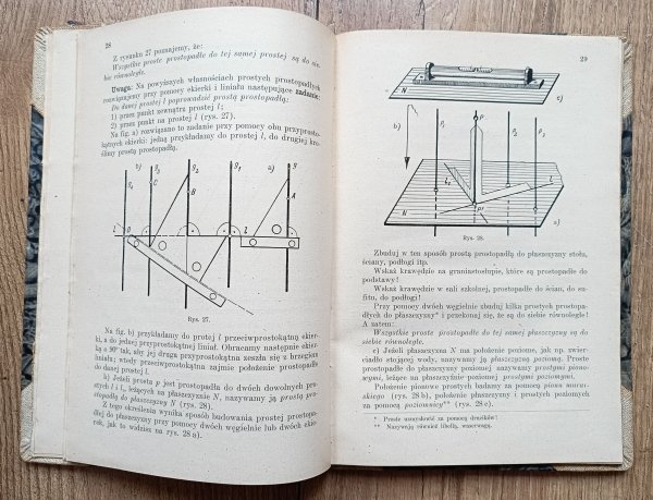 Rysunek zawodowy dla I klasy szkół stolarskich / 1938