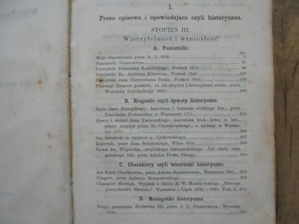 Jan Rymkiewicz Wzory prozy na wszystkie jej rodzaje, stopnie i kształty stopień III [1856]