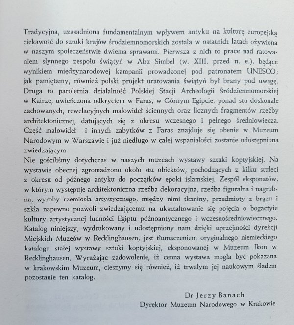 Sztuka koptyjska. Koptyjski zbiór Muzeum Ikon w Recklinghausen