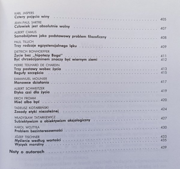 Zagadnienia i kierunki filozofii - Ontologia - Epistemologia - Etyka. Wybór tekstów