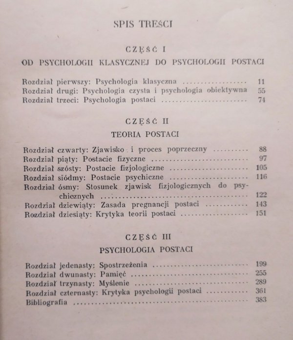 Włodzimierz Szewczuk Teoria postaci i psychologia postaci (analiza i krytyka)