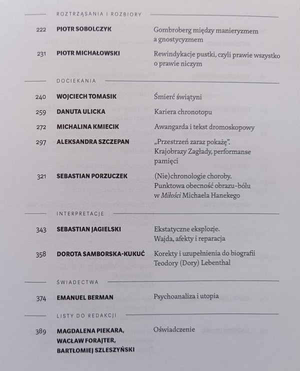 Teksty drugie 1/2018: Etnografia przedtekstowa