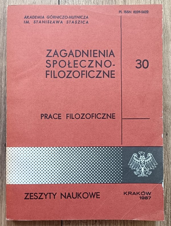 Zagadnienia społeczno-filozoficzne 30