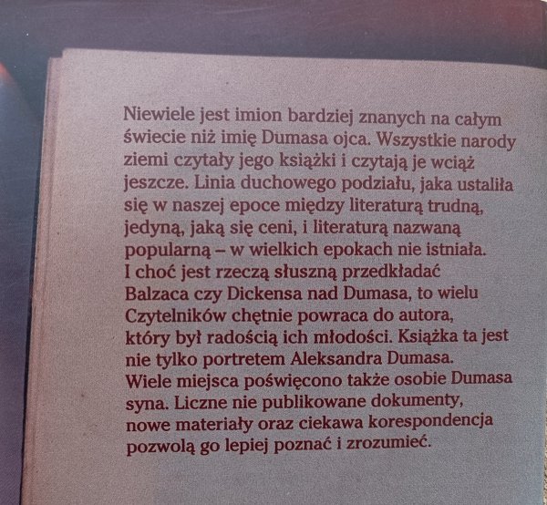 Andre Maurois Trzej panowie Dumas