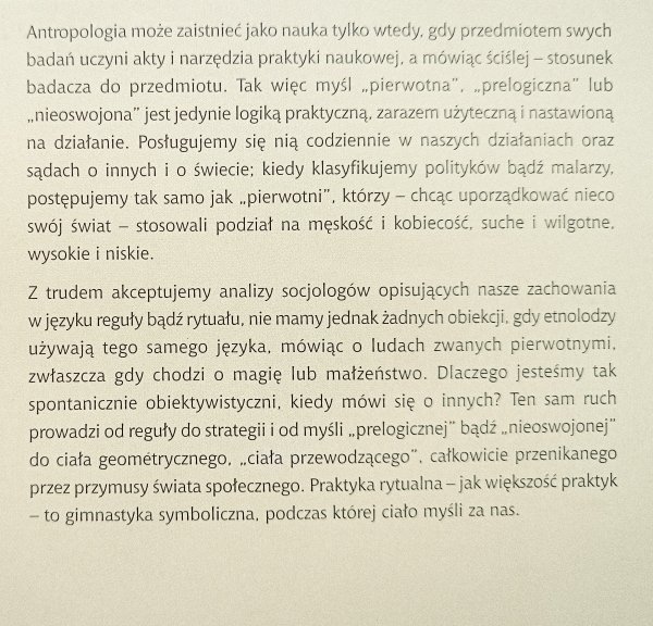 Pierre Bourdieu Zmysł praktyczny
