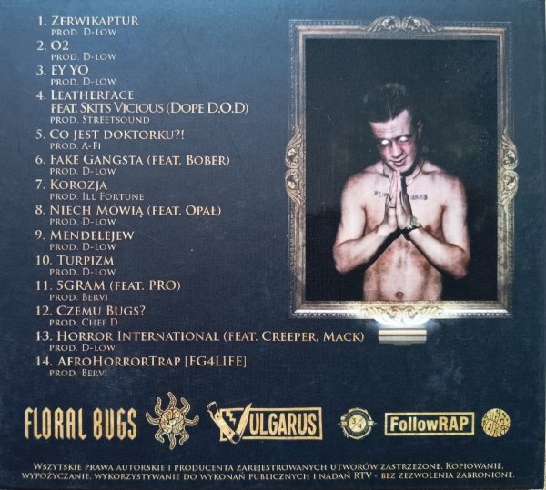 Floral Bugs Brzydka sztuka CD