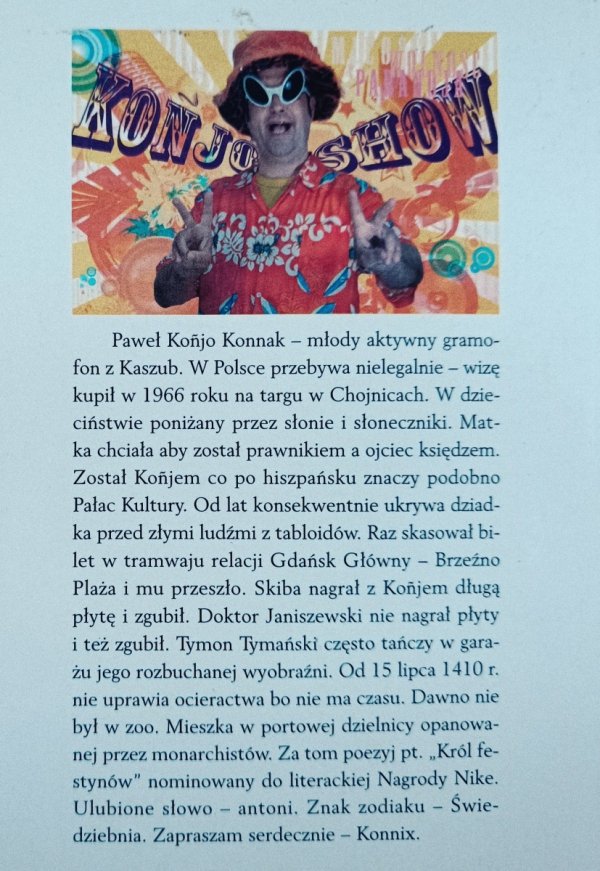 Paweł Konjo Konnak Dzieła zebrane i wylane