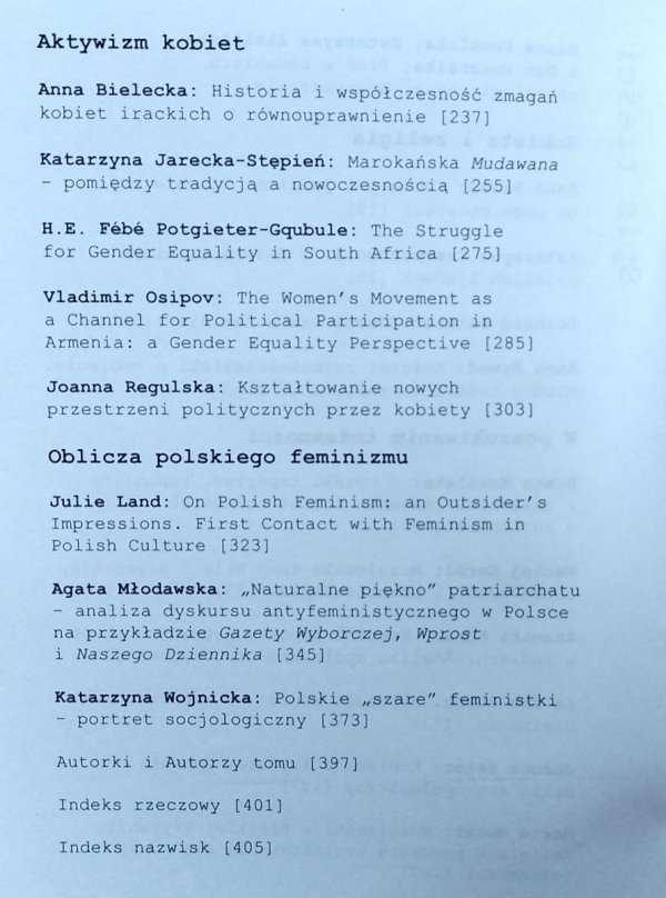 Beata Kowalska • Gender. Kobieta w kulturze i społeczeństwie