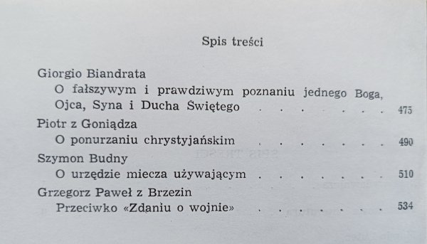 Myśl filozoficzno-religijna reformacji XVI wieku