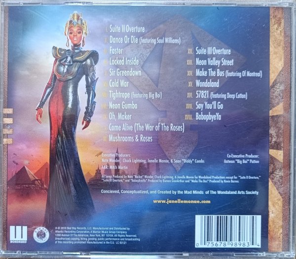 Janelle Monae The Archandroid CD