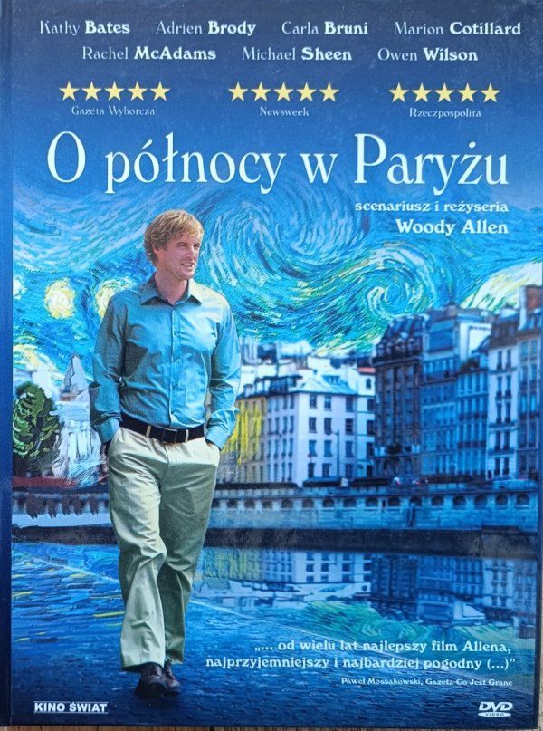 Woody Allen O północy w Paryżu DVD