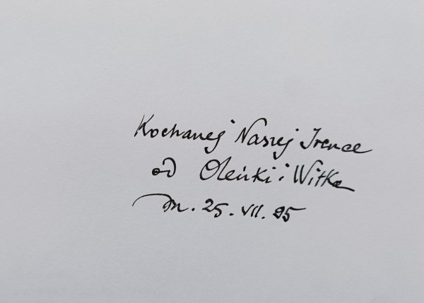 Wiktor Zin Opowieści o polskich kapliczkach / dedykacja autorska