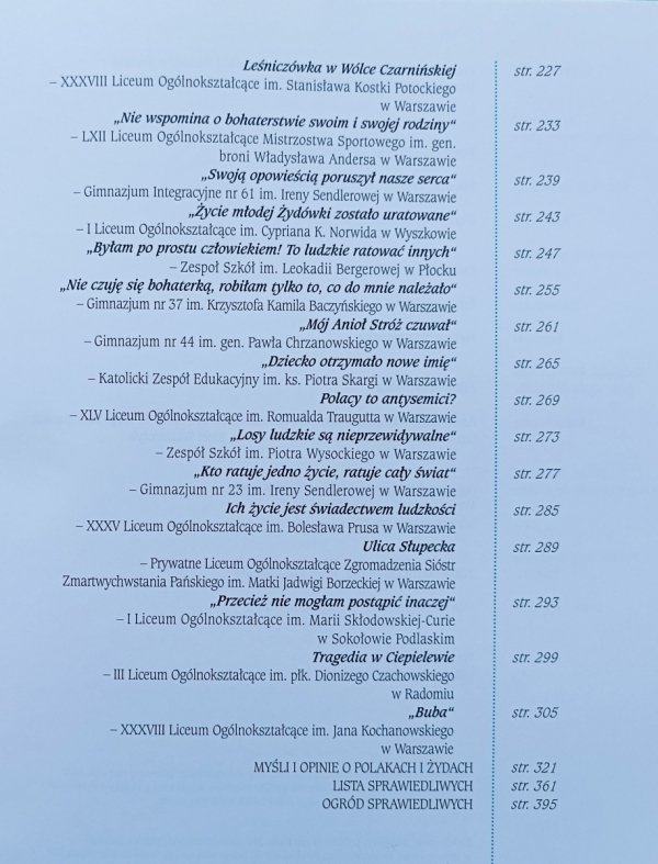 Gdy otworzyliśmy drzwi. Spotkania młodzieży ze Sprawiedliwymi Wśród Narodów Świata