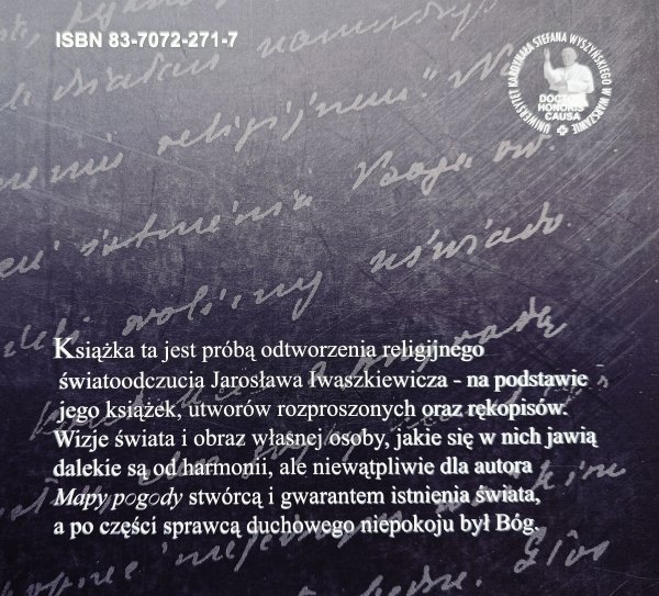 Piotr Mitzner Na progu. Doświadczenia religijne w tekstach Jarosława Iwaszkiewicza