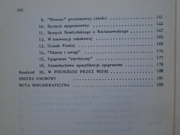 Alina Siomkajło • Ewolucje epigramatu (do początków Romantyzmu w Polsce)