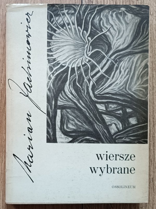 Marian Jachimowicz Wiersze wybrane / dedykacja autorska