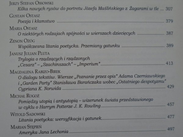 Od poetyki do hermeneutyki literaturoznawczej • Prace ofiarowane prof. Adamowi Kulawikowi w 70. rocznicę urodzin