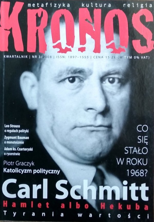 Kronos 3/2008 • Carl Schmitt