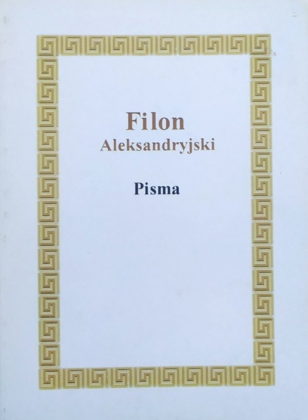 Filon Aleksandryjski Pisma tom 2.