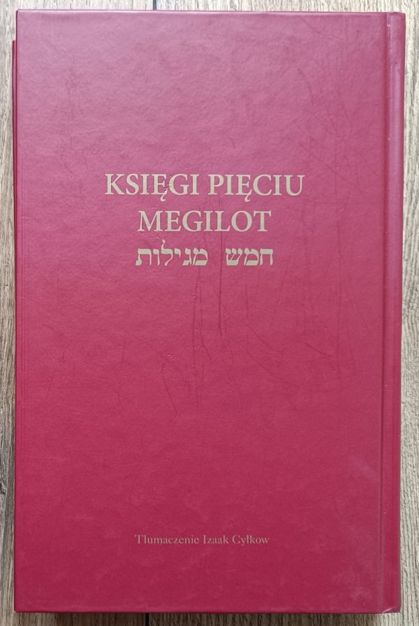Izaak Cylkow Księgi Pięciu Megilot