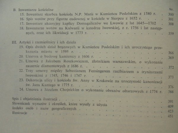 opr. Mieczysław Gębarowicz • Materiały źródłowe do dziejów kultury i sztuki XVI-XVIII [dwory, zamki, szlachta]