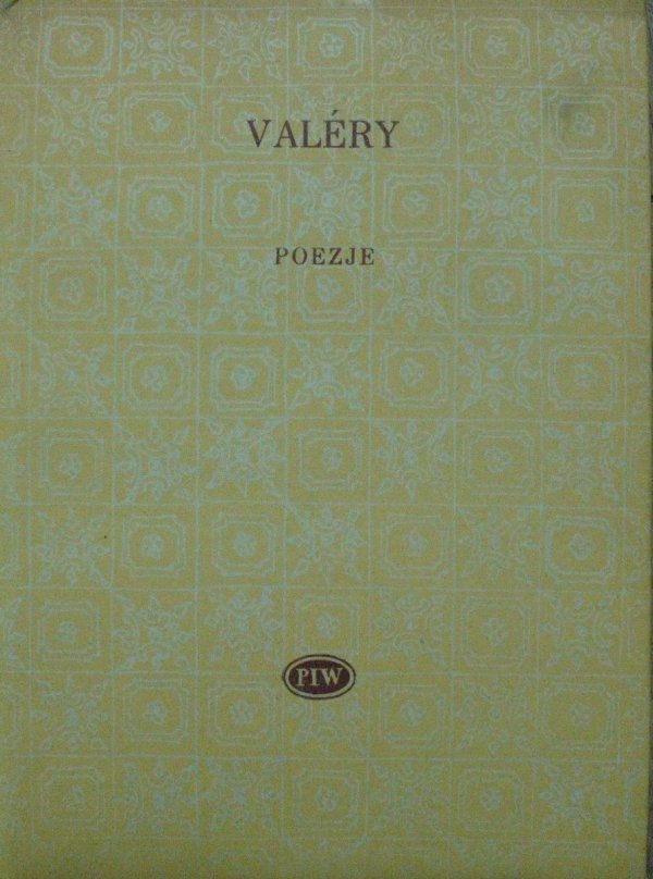 Paul Valery Poezje [Biblioteka Poetów]
