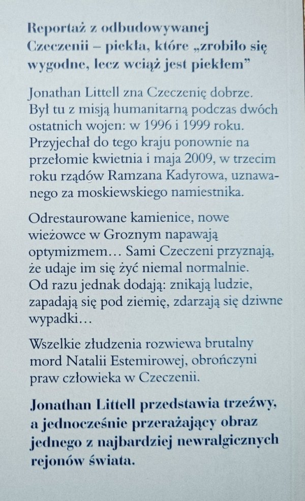 Jonathan Littell Czeczenia. Rok III