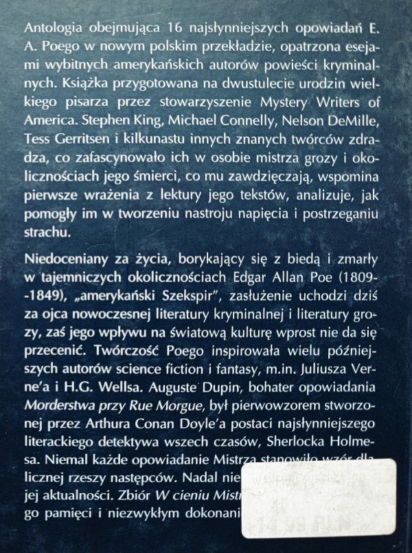 W cieniu Mistrza. Klasyczne opowiadania Edgara Allana Poego