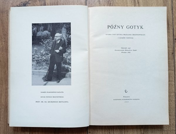 Późny gotyk. Studia nad sztuką przełomu średniowiecza i czasów nowych