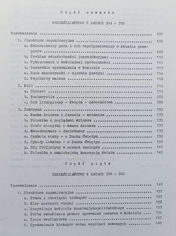 Pięć pierwszych wieków chrześcijaństwa: wybór tekstów źródłowych