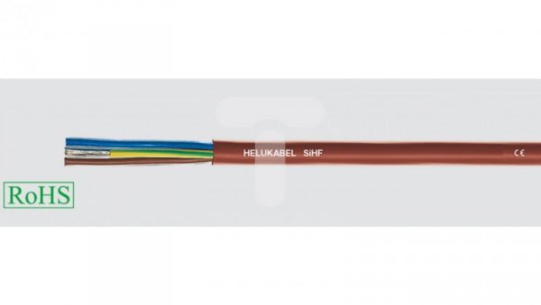 Przewód silikonowy HELUTHERM SiHF 4G1,5 23015 /bębnowy/