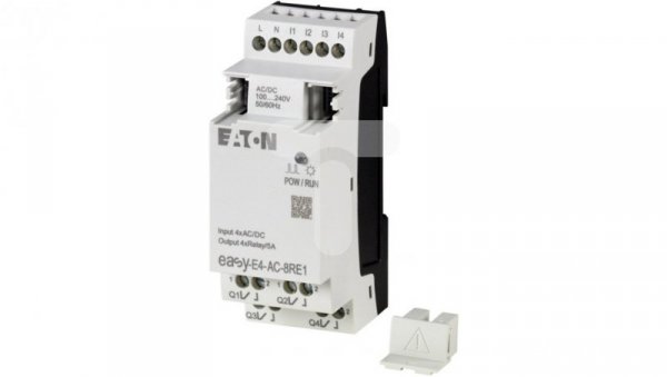 Rozszerzenie wejść/wyjść easyE4 230VAC/DC 4DI 4DO-R EASY-E4-AC-8RE1 197221