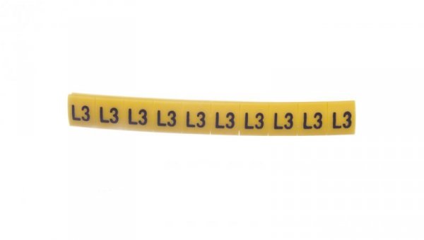 Oznacznik do złączek EZ-5/L3 żółty R34RR-02050306900 /100szt./