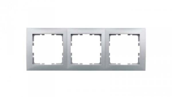 B.Kwadrat Ramka potrójna aluminium 5310138994