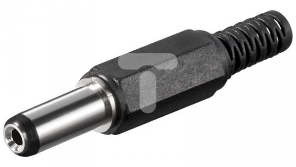 Wtyczka zasilająca żeńska DC 2,1/5,5mm /długa/ 11121