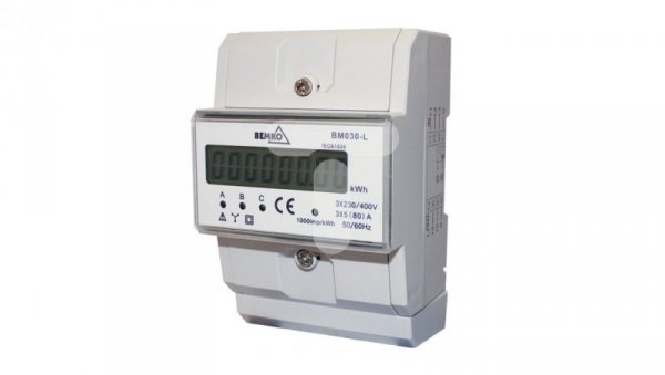 Licznik energii 3-fazowy 5-80A A30-BM030-L (Wskaźnik)