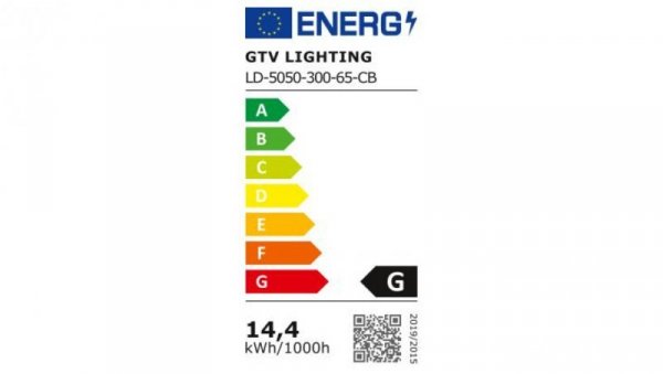 Taśma Flash 5050, 300 LED ciepły biały, 72W, wodoodporna 10mm, Rolka 5m, 12V