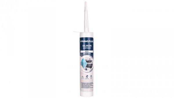 Silikon sanitarny biały 300ml R-SL-SAN-02