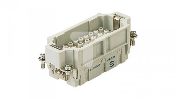 Złącze zaciskane (wkład) 32+PE męskie 500V 16A Han EE 09320323001